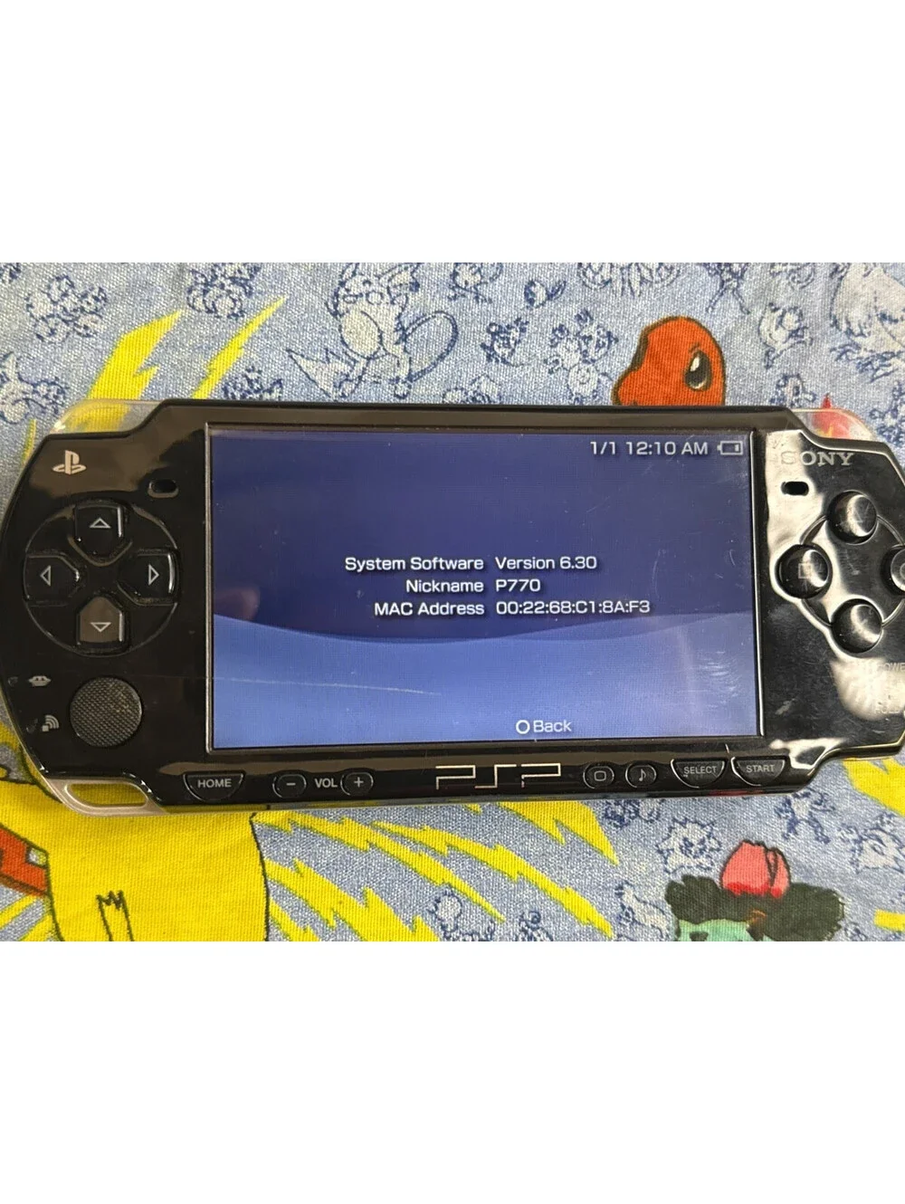 Sony psp 2001